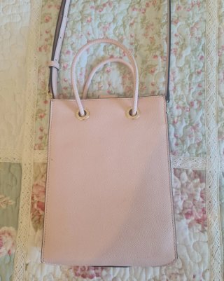 Bolso bandolera TOUS rosa empolvado