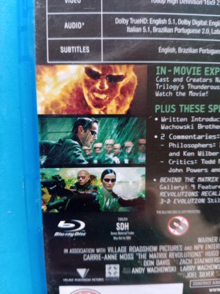 Filme Blu-ray Matrix Revolutions