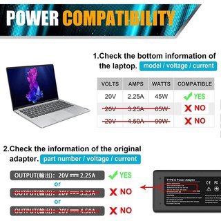 Cargador TIPO C Adaptador CA USB C ,TIPO-C 45 W portátil compatible modelos, ENVIO 24H, NUEVO