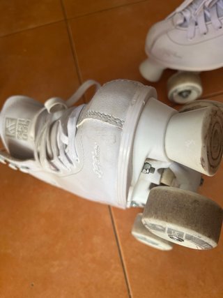 Patines de 4 ruedas blancos KRF SCHOOL