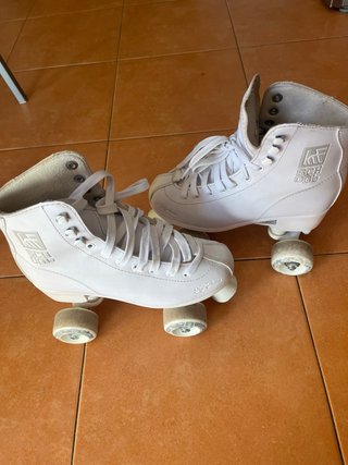 Patines de 4 ruedas blancos KRF SCHOOL