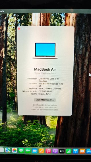 MacBook Air 2020 Oro 512GB SSD