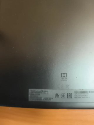 Tablet Lenovo Negra/Azul