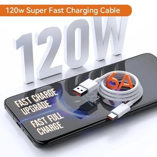 Cargador compatible con moviles de todas las marcas, 6A, 120W, adaptador de corriente de la UE Cargador TIPO-C 120W EAC model JY4G6