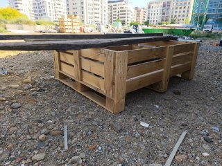 Cajas de madera para palets
