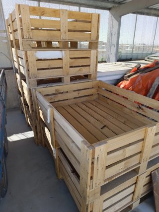Cajas de madera para palets