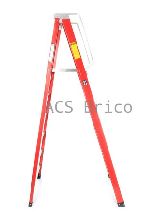 Escalera Fibra Tijera 2x6 - 1,71 Metros - 10402 - Mader