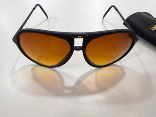 Gafas de sol aviador lente marrón / ámbar