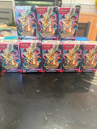 8 Paquetes Pokémon Ascended Heroes Sellados
