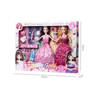 Caja de muñeca Elegant-Bici , Juego de Muñecas Princesas de Alta Calidad