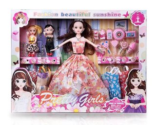 Caja de muñeca Elegant-Bici , Juego de Muñecas Princesas de Alta Calidad