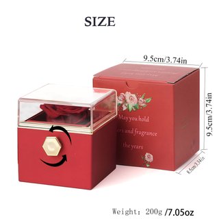 Collar de Corazón "Te Amo" con Caja Giratoria y Colgante Proyector, Regalo para Novia Esposa Madre Hija - Ideal para Cumpleaños Navidad Mujeres