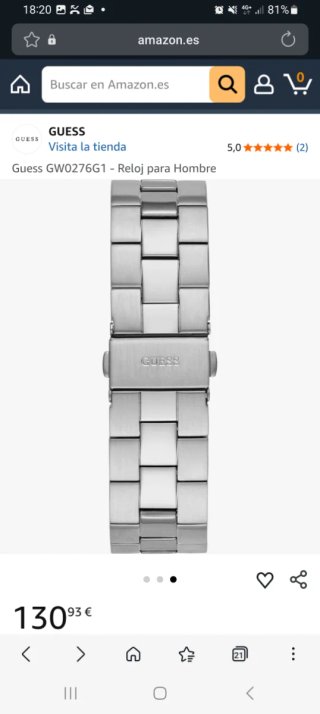 Reloj Guess GW0276G1 Hombre