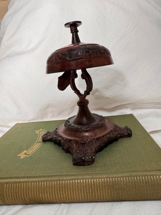 Timbre / Llamador Mesa Antiguo Metal