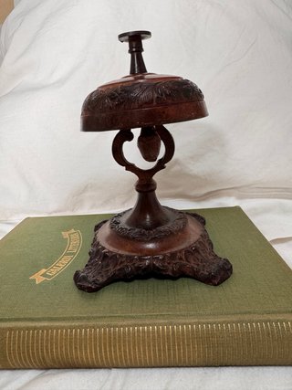 Timbre / Llamador Mesa Antiguo Metal