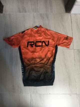 Maillot Ciclismo Naranja.