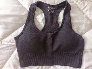Sujetador deportivo negro XS