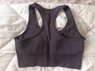 Sujetador deportivo negro XS