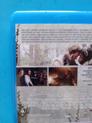 Filme Blu-ray Planeta dos Macacos A Revolta