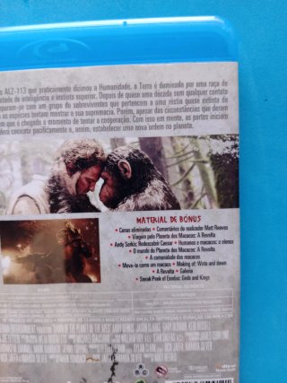 Filme Blu-ray Planeta dos Macacos A Revolta