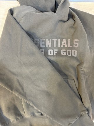 Sudadera Essentials Verde Caqui