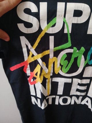 Camiseta Superdry XL Negra Nueva
