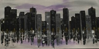 Cuadro Acrílico Skyline Ciudades