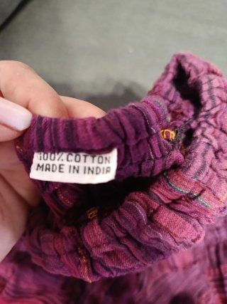 Pantalón hippie talla única