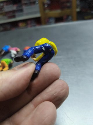 6 Figuras Scalextric público y fotógrafo
