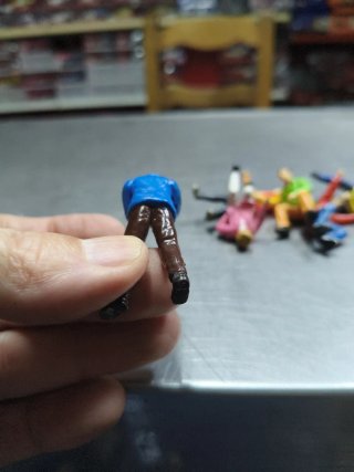 6 Figuras Scalextric público y fotógrafo