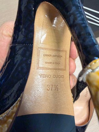 Scarpa donna tacco Dsquared 37,5