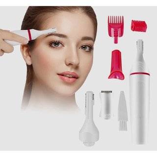 Afeitadora eléctrica para mujer 2 en 1 Afeitadora Eléctrica para Mujer Ladyshaver Mujeres, zona de bikini, cara, maquinillas de afeitar para mujer, sin dolor, mini afeitadora facial con pilas