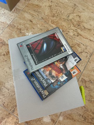 Spider-Man 2 y otros 2 juegos PS2