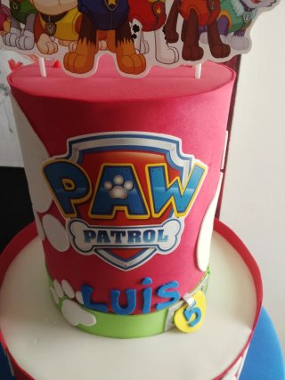 Torta decorata Paw Patrol