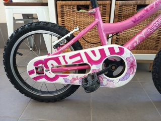 Bicicleta niña rosa J-Wem