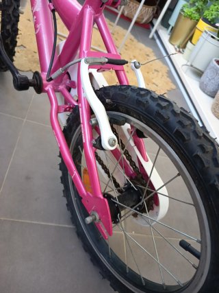 Bicicleta niña rosa J-Wem