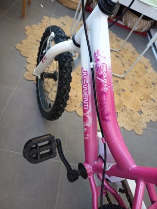 Bicicleta niña rosa J-Wem