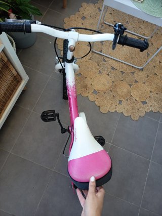 Bicicleta niña rosa J-Wem