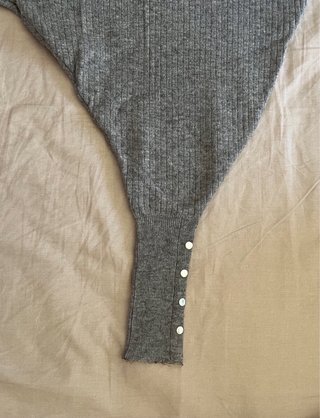 Jersey gris manga murciélago