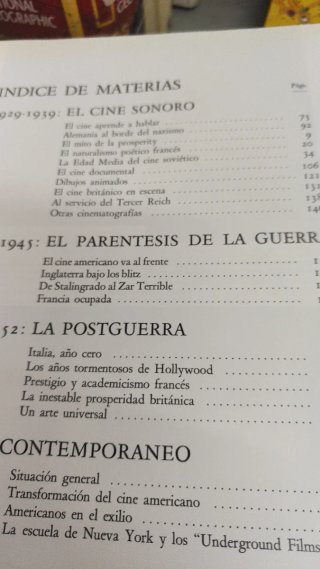 Historia del Cine. 3 Tomos