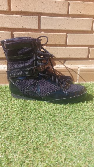 Botas Boxeo Reebok Negras