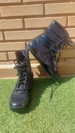 Botas Boxeo Reebok Negras