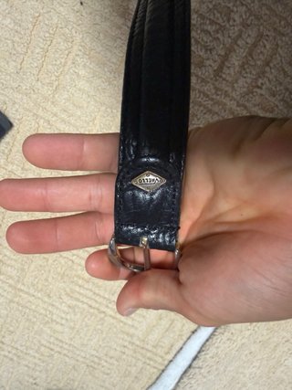 Cinturón de Cuero Negro 99cm