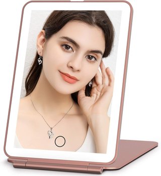 Espejo Maquillaje FUNTOUCH SM296A USB Recargable Espejo Maquillaje con Luz