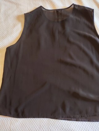 Conjunto camiseta tirante ancho y blazer talla XL