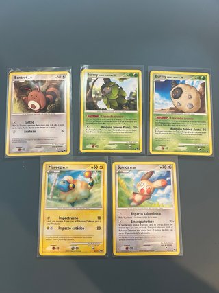 Lote Cartas Pokémon Holo y bulk Diamante y Perla