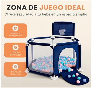 Parque Infantil JUPPLIES Hexagonal 127x127cm