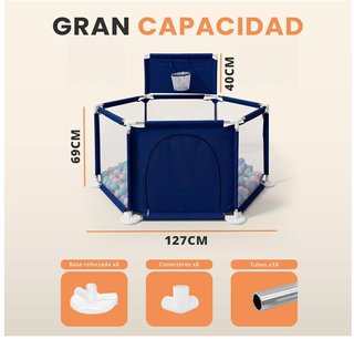 Parque Infantil JUPPLIES Hexagonal 127x127cm