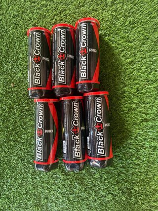 6 confezioni di palline da padel Black Crown PRO