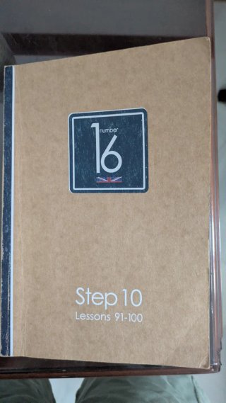 Libro inglés Number 16 Step 10